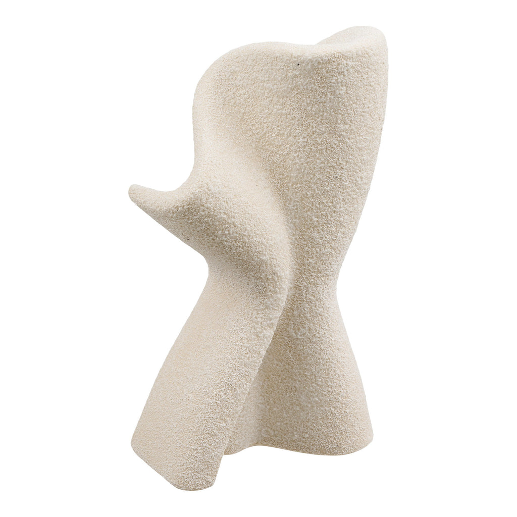 HOUSE NORDIC | DECORATIEVE FIGUUR | KERAMIEK WIT (13x6,5x23 CM)