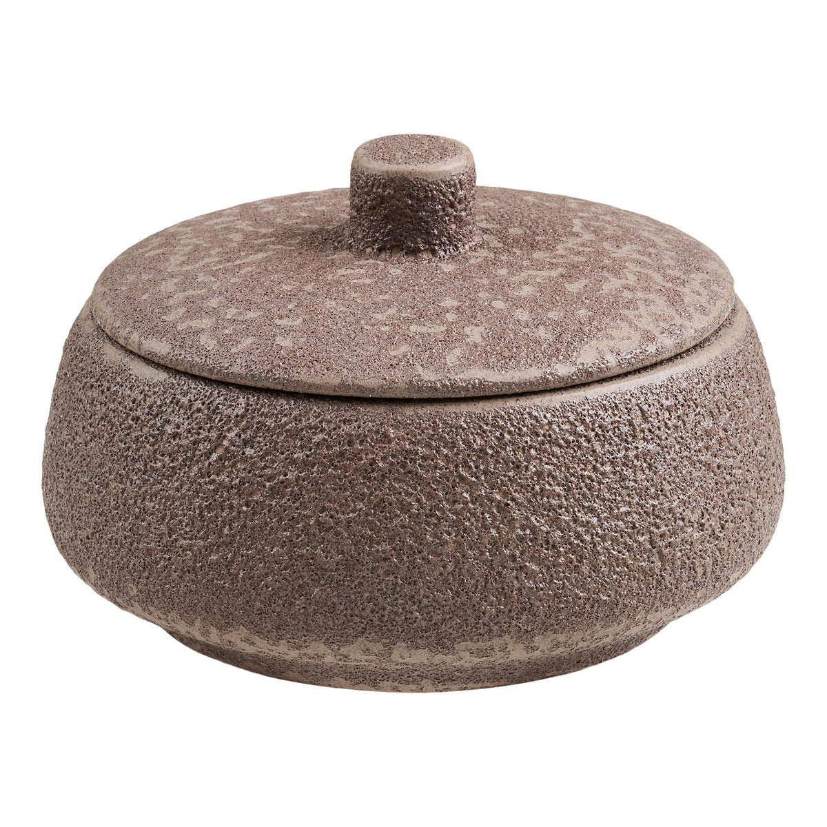 HOUSE NORDIC | JAR CERAMIC | BRUIN Ø15X9,5 CM