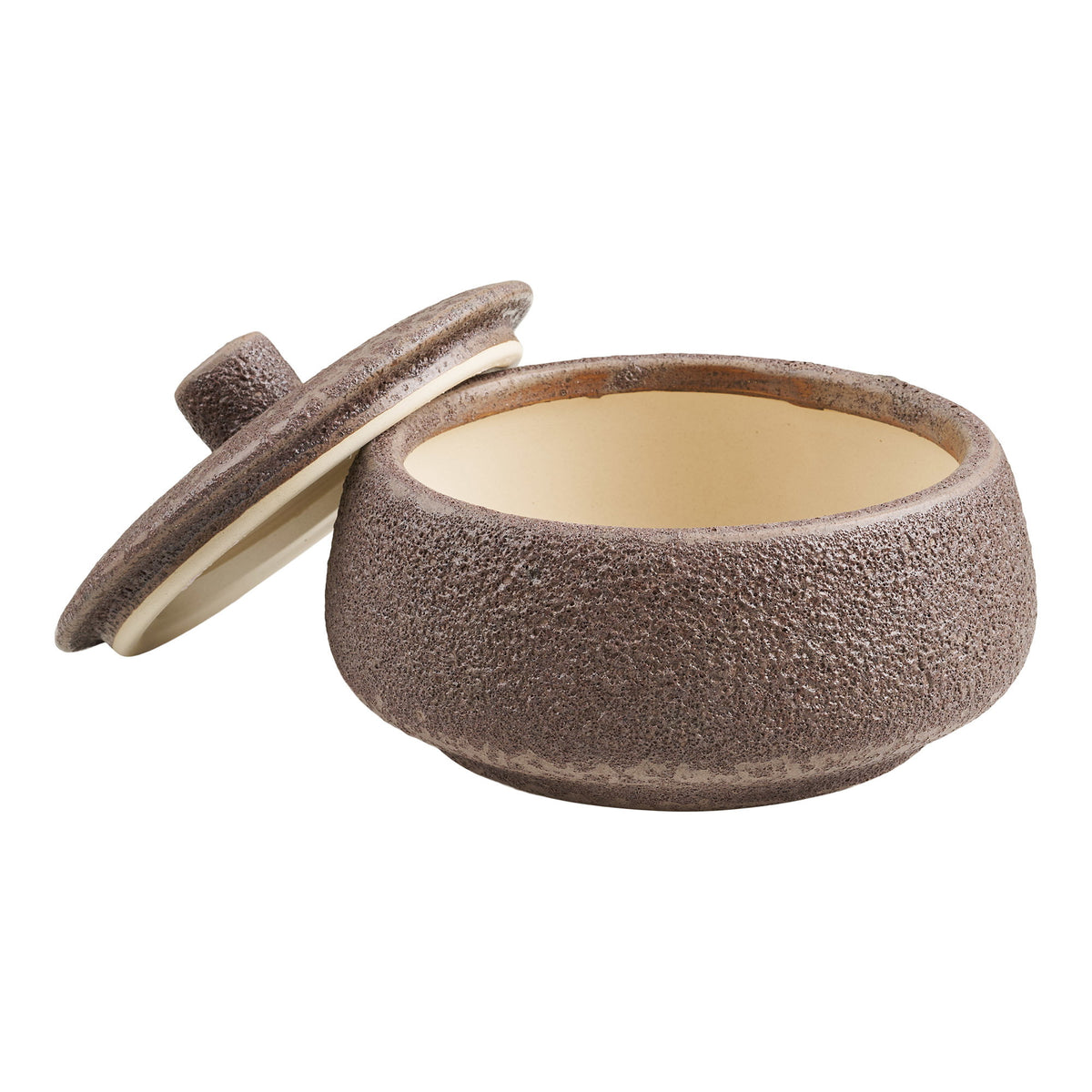 HOUSE NORDIC | JAR CERAMIC | BRUIN Ø15X9,5 CM