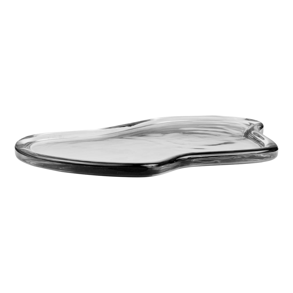 HOUSE NORDIC | DIENBLAD | GLAS ROOKGRIJS (30x21x1,5 CM)