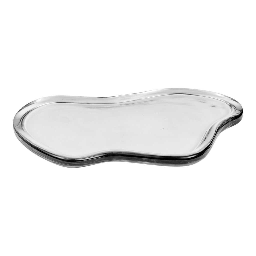 HOUSE NORDIC | DIENBLAD | GLAS ROOKGRIJS (30x21x1,5 CM)