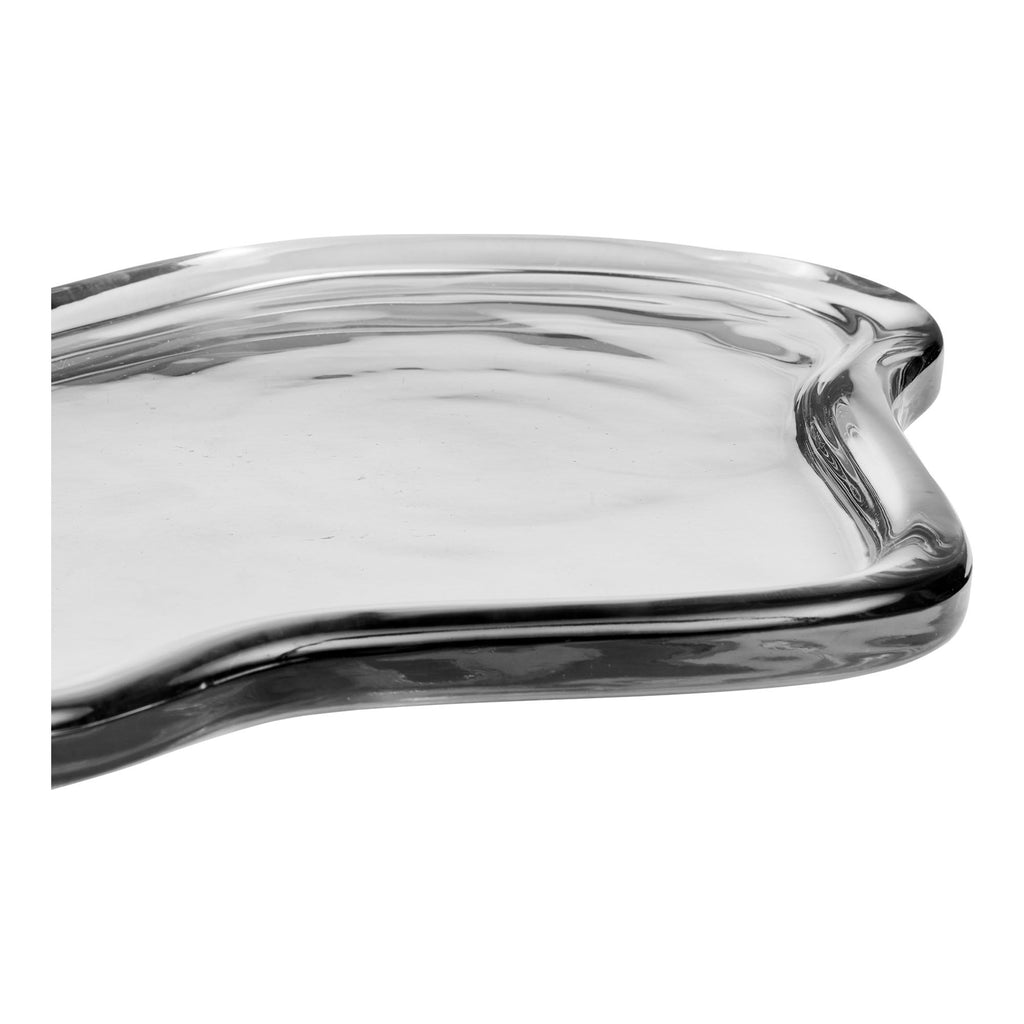 HOUSE NORDIC | DIENBLAD | GLAS ROOKGRIJS (30x21x1,5 CM)