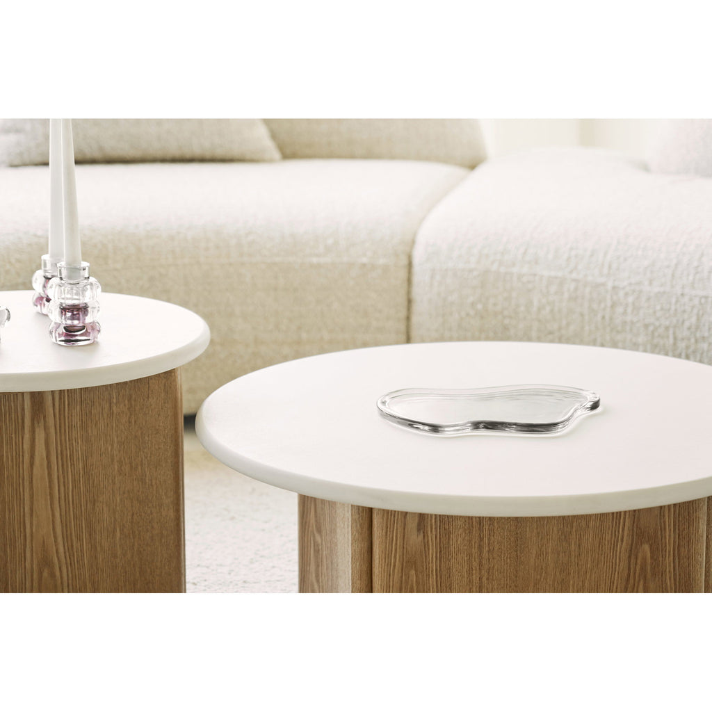 HOUSE NORDIC | DIENBLAD | GLAS ROOKGRIJS (30x21x1,5 CM)