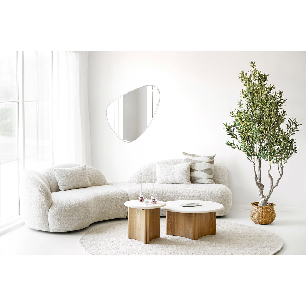 HOUSE NORDIC | DIENBLAD | GLAS ROOKGRIJS (30x21x1,5 CM)