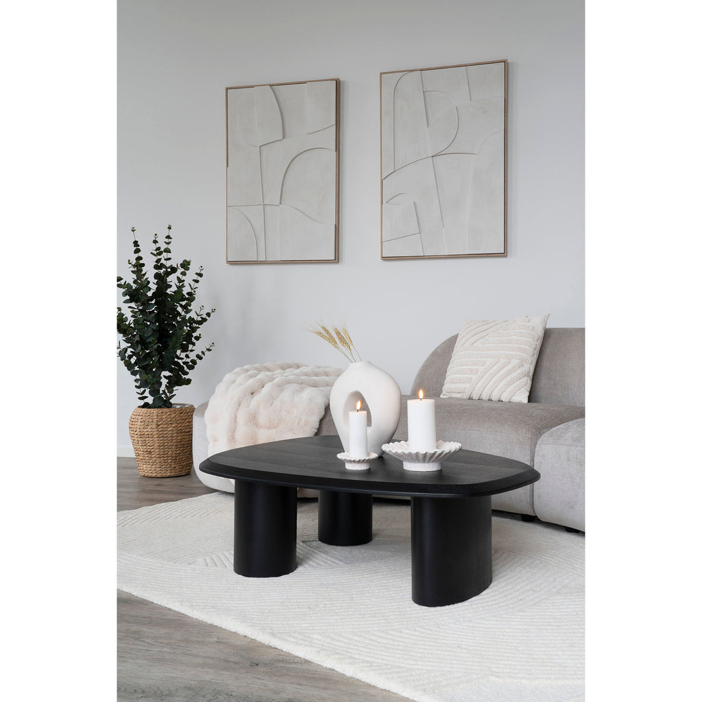 HOUSE NORDIC | CEMENT CANDLE HOLDER SET | WIT 2-DELIG