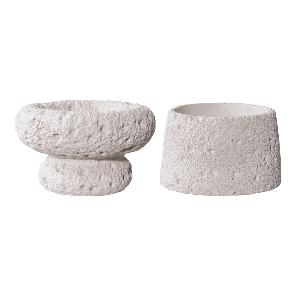 House Nordic | Kandelaar (Set of 2) | Cement