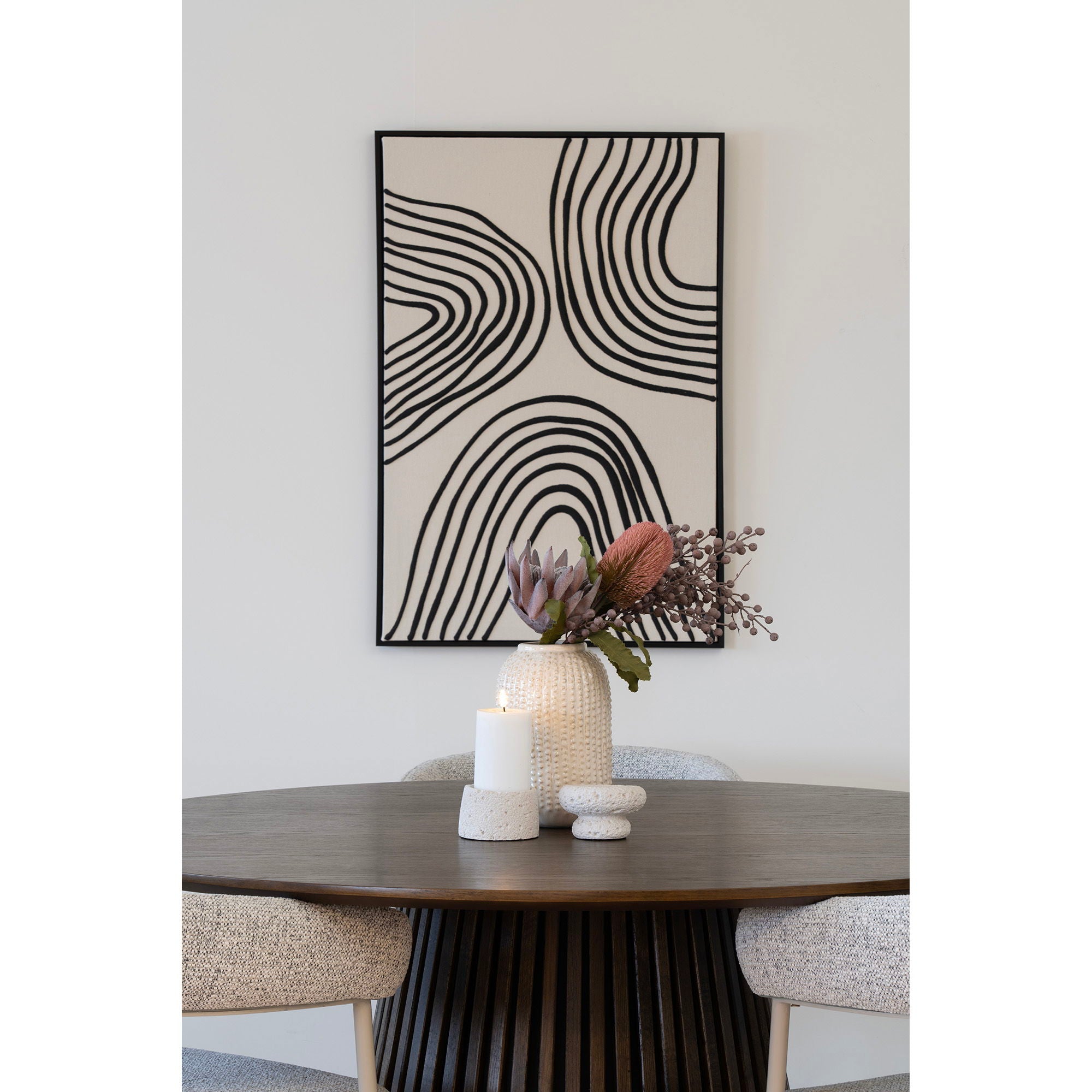 House Nordic | Kandelaar (Set of 2) | Cement