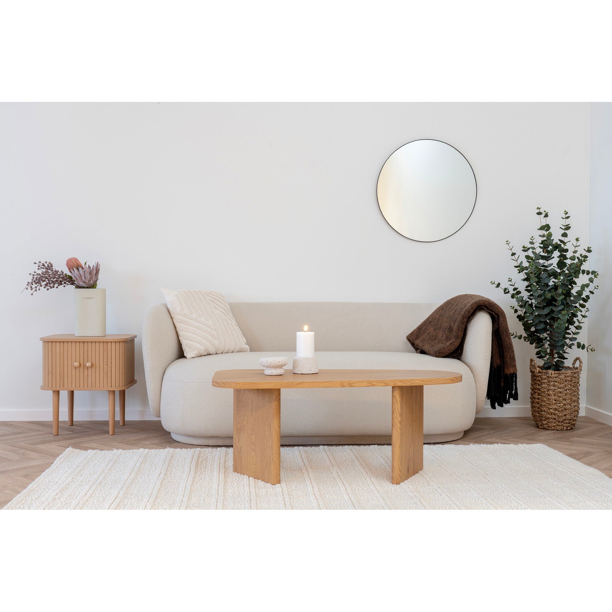 House Nordic | Kandelaar (Set of 2) | Cement