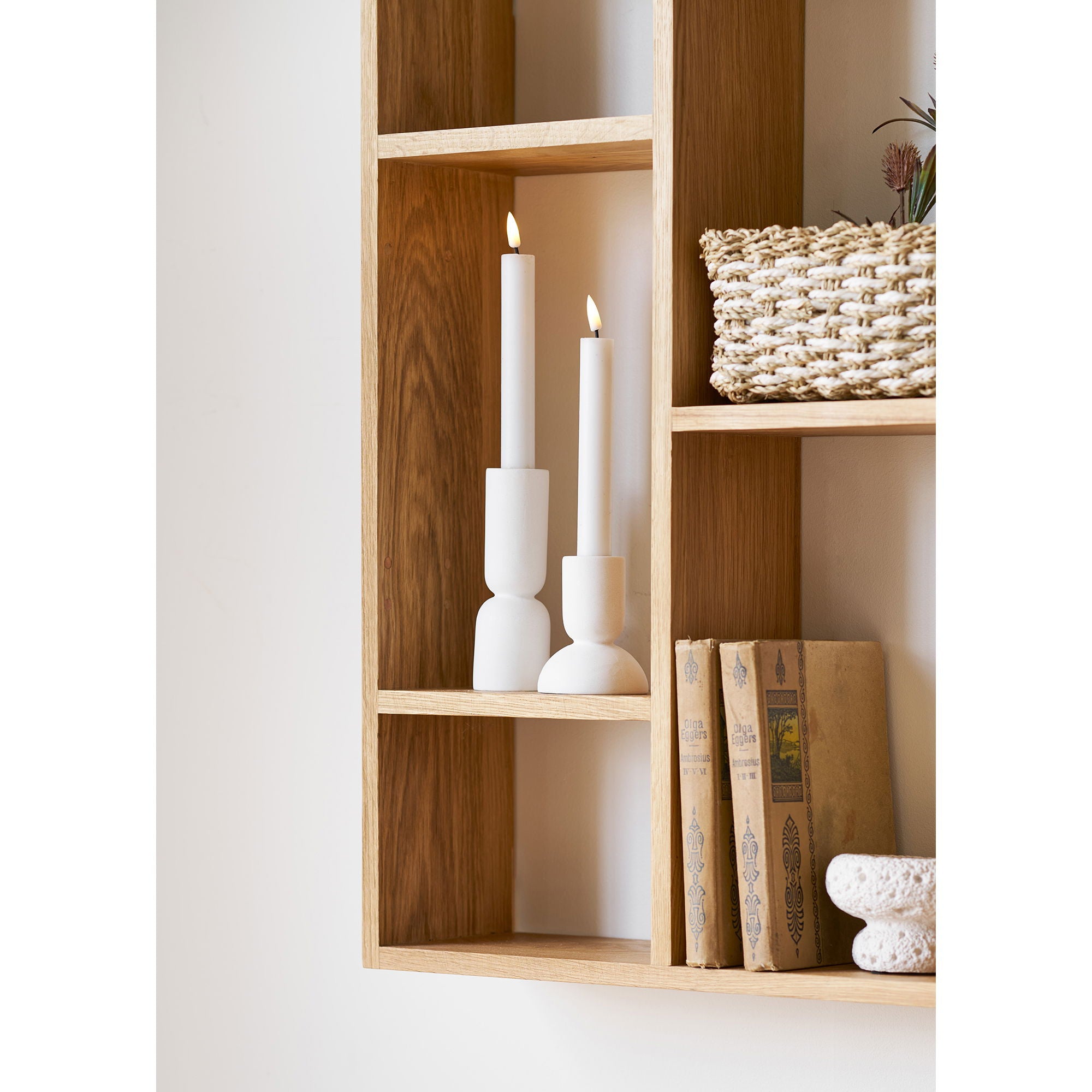 House Nordic | Kandelaar (Set of 2) | wit