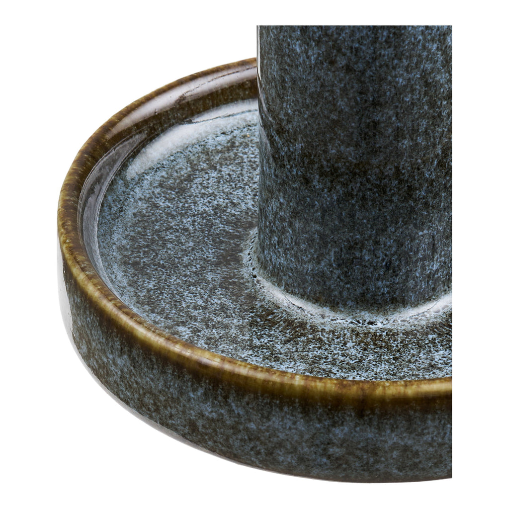 HOUSE NORDIC | KEY LARGO BLUE CANDLE HOLDERS | BLAUW (SET OF 2)