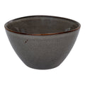 HOUSE NORDIC | SELMA BOWL | GRIJS/BRUIN Ø15X9 CM (SET of 4)