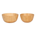 HOUSE NORDIC | CHEFALU BOWL | BAMBOE NATURAL (SET of 2)