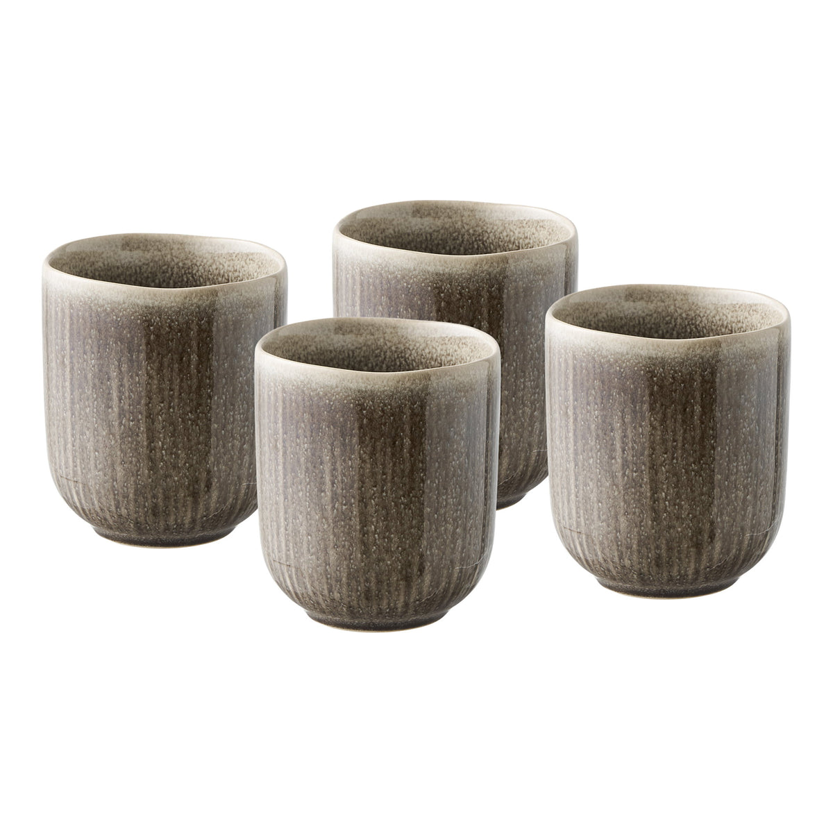 HOUSE NORDIC | VIOLA MUG | GRIJS Ø8 (SET OF 4)