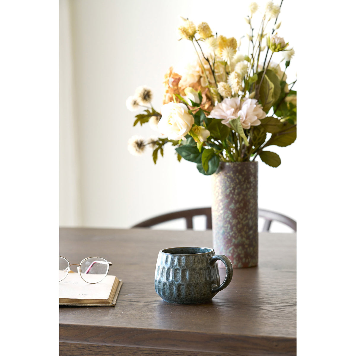 HOUSE NORDIC | AMALIA MUG | MOSS GRAY Ø8 (SET OF 2)