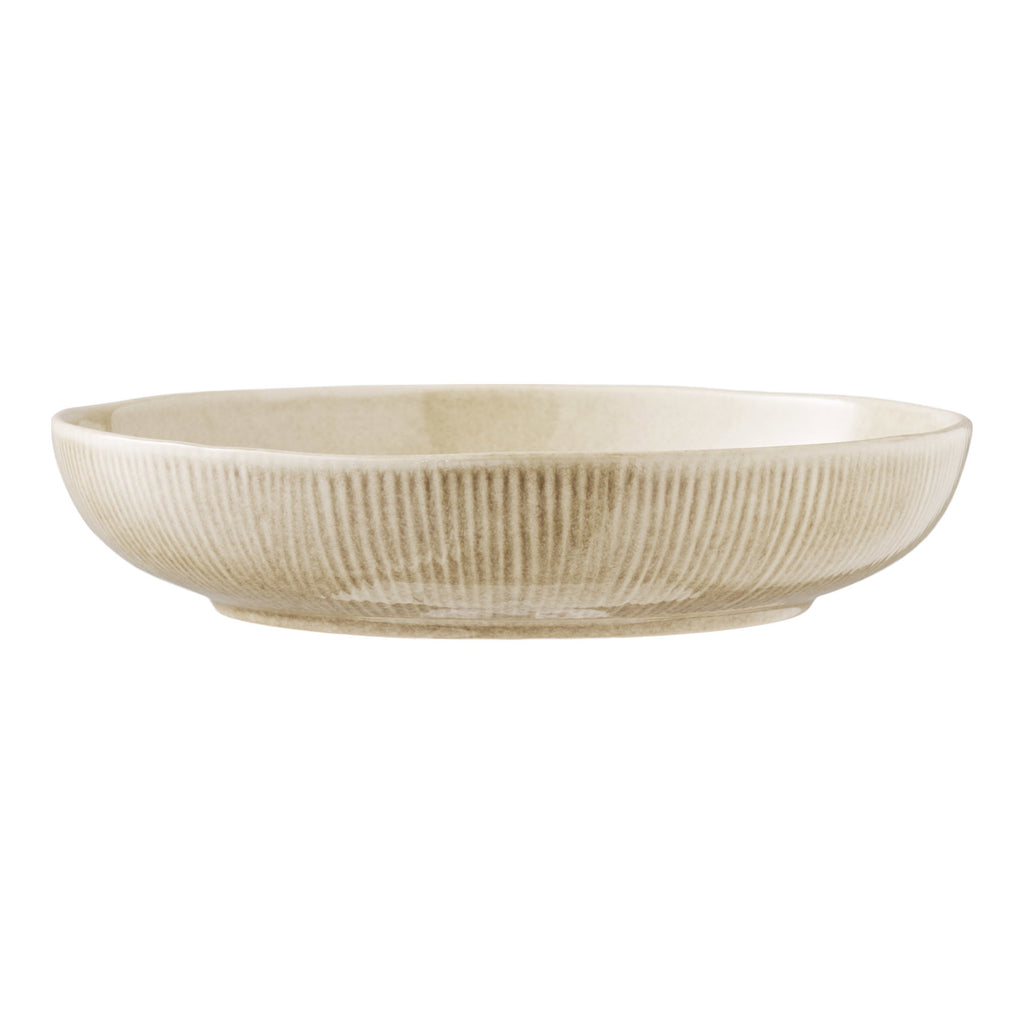 HOUSE NORDIC | VIOLA SERVEERSCHAAL | KERAMIEK BEIGE (Ø27x5,8 CM)