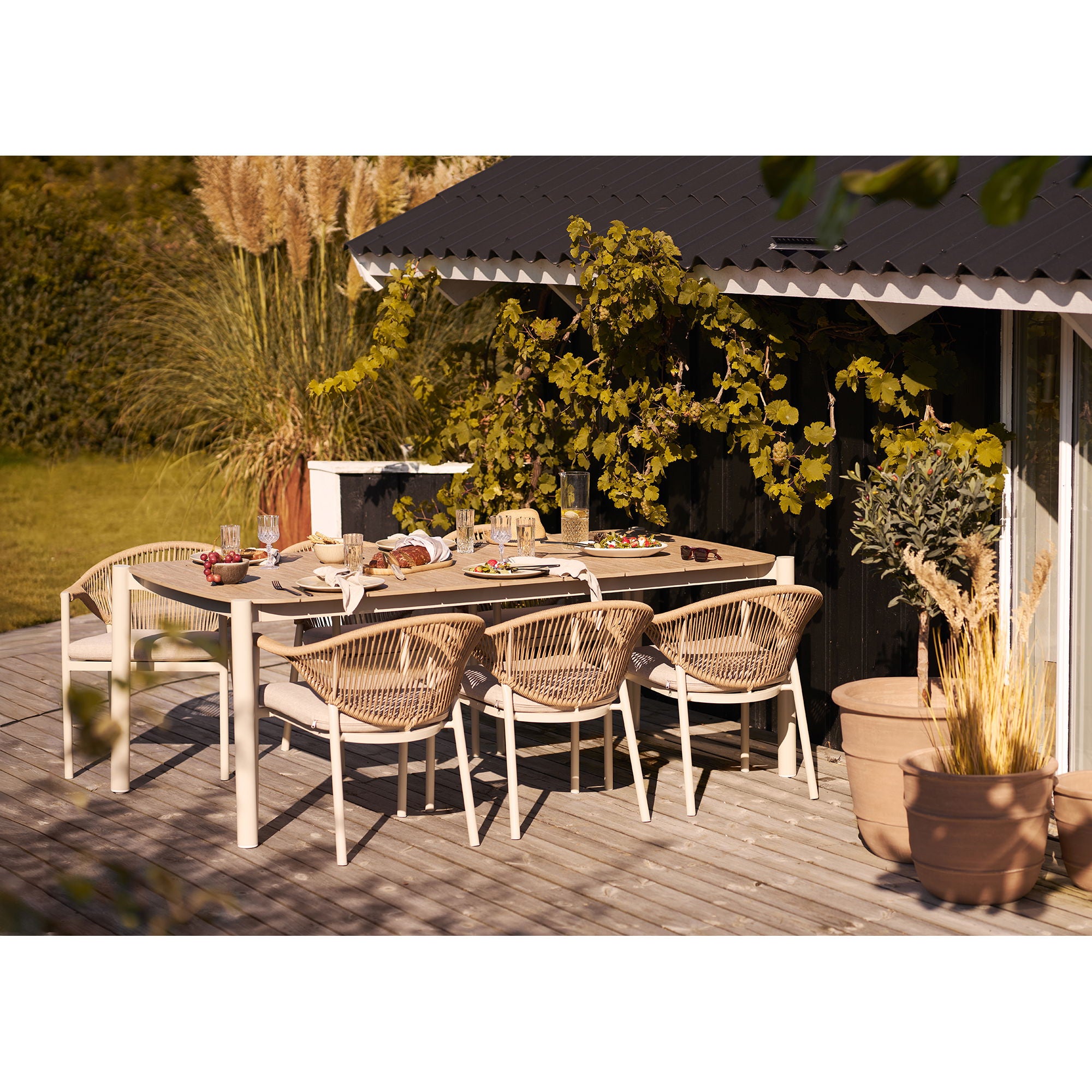 House Nordic | Dinner bord ø27 (set of 4) | Viola