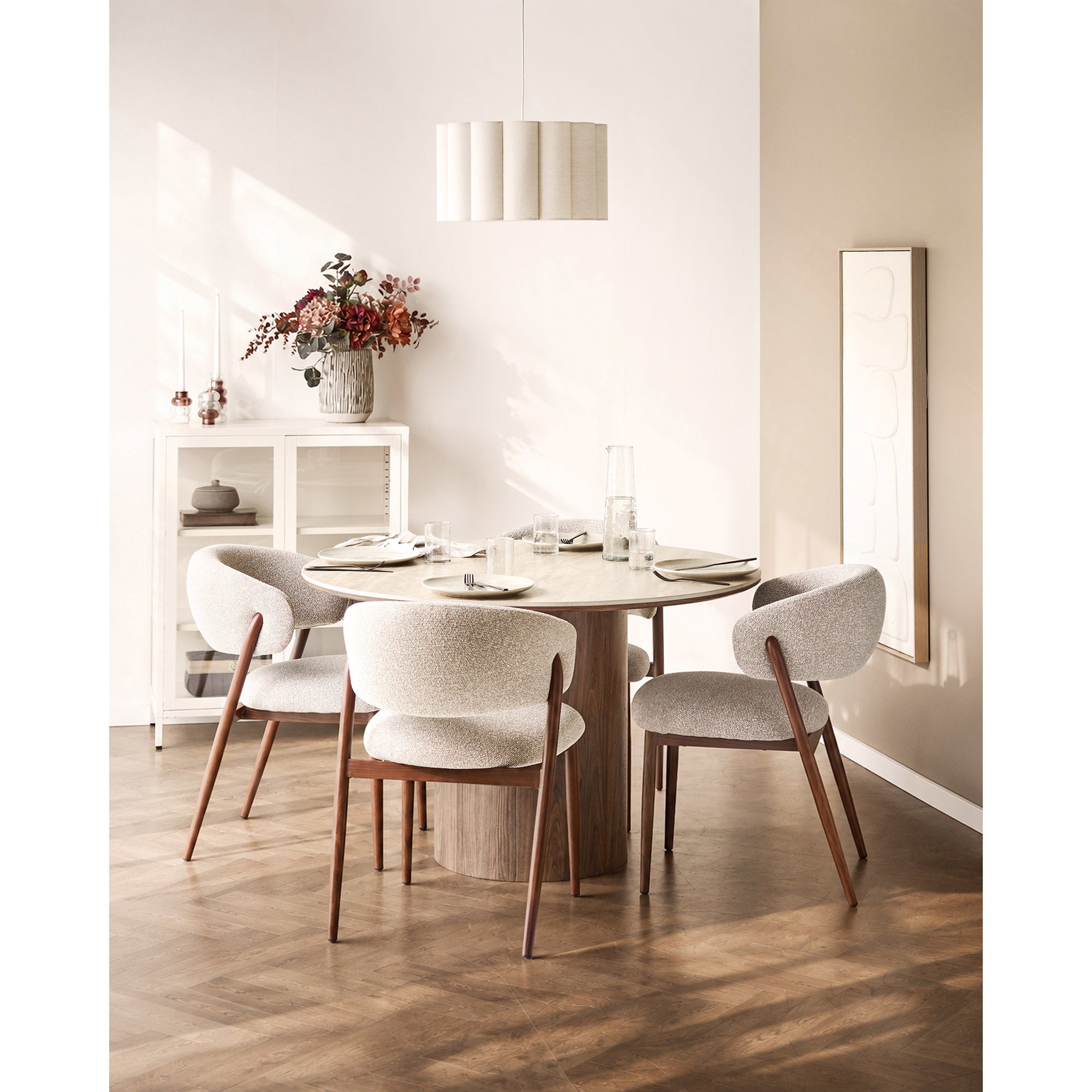 HOUSE NORDIC | NALANDA WATERKAN | GEHAMMERD GLAS (Ø10x30,5 CM)