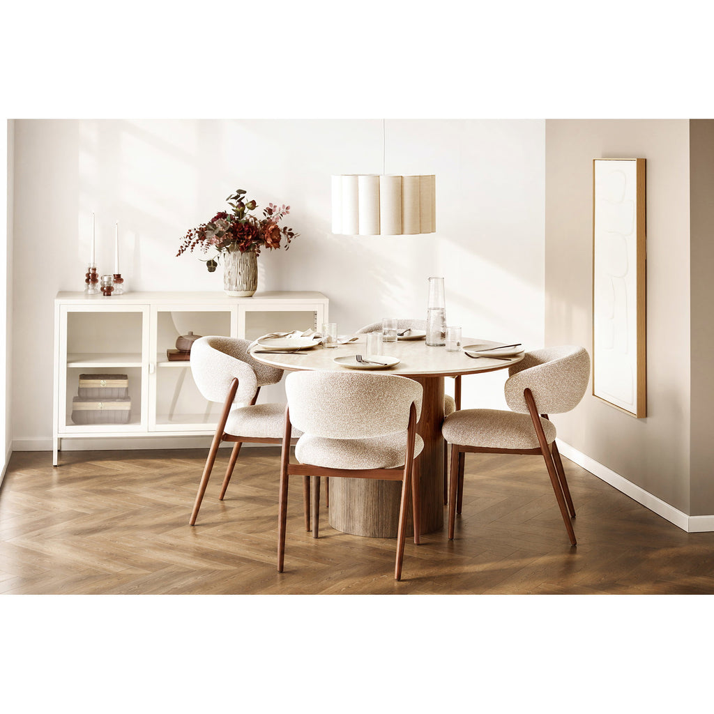 HOUSE NORDIC | NALANDA WATERKAN | GEHAMMERD GLAS (Ø10x30,5 CM)
