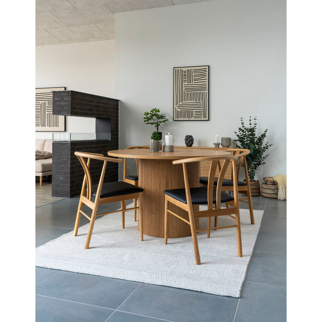 House Nordic | Wanddecoratie Lipari | zwart + wit