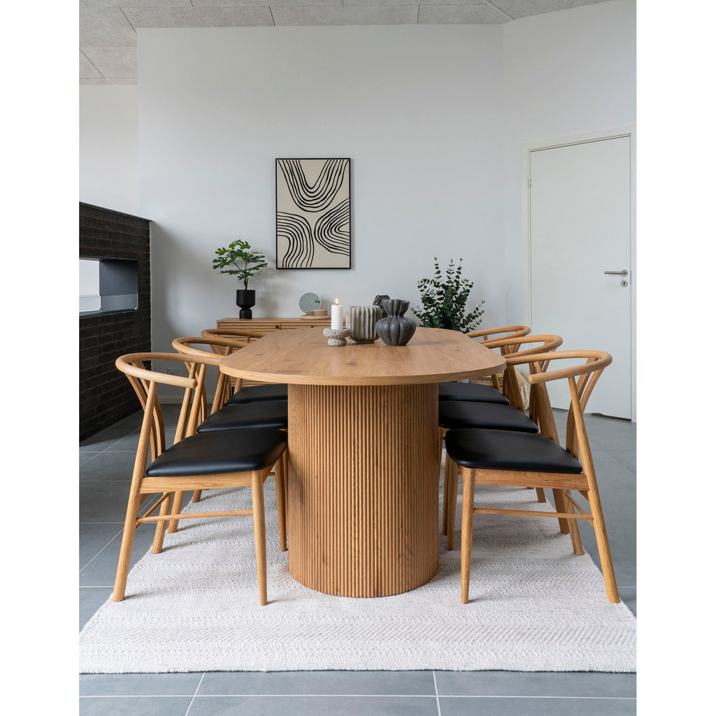 House Nordic | Wanddecoratie Lipari | zwart + wit