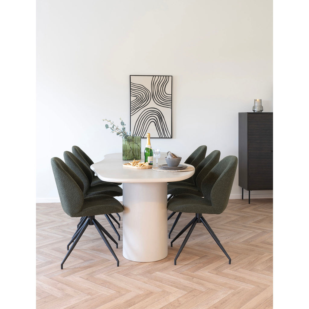 House Nordic | Wanddecoratie Lipari | zwart + wit