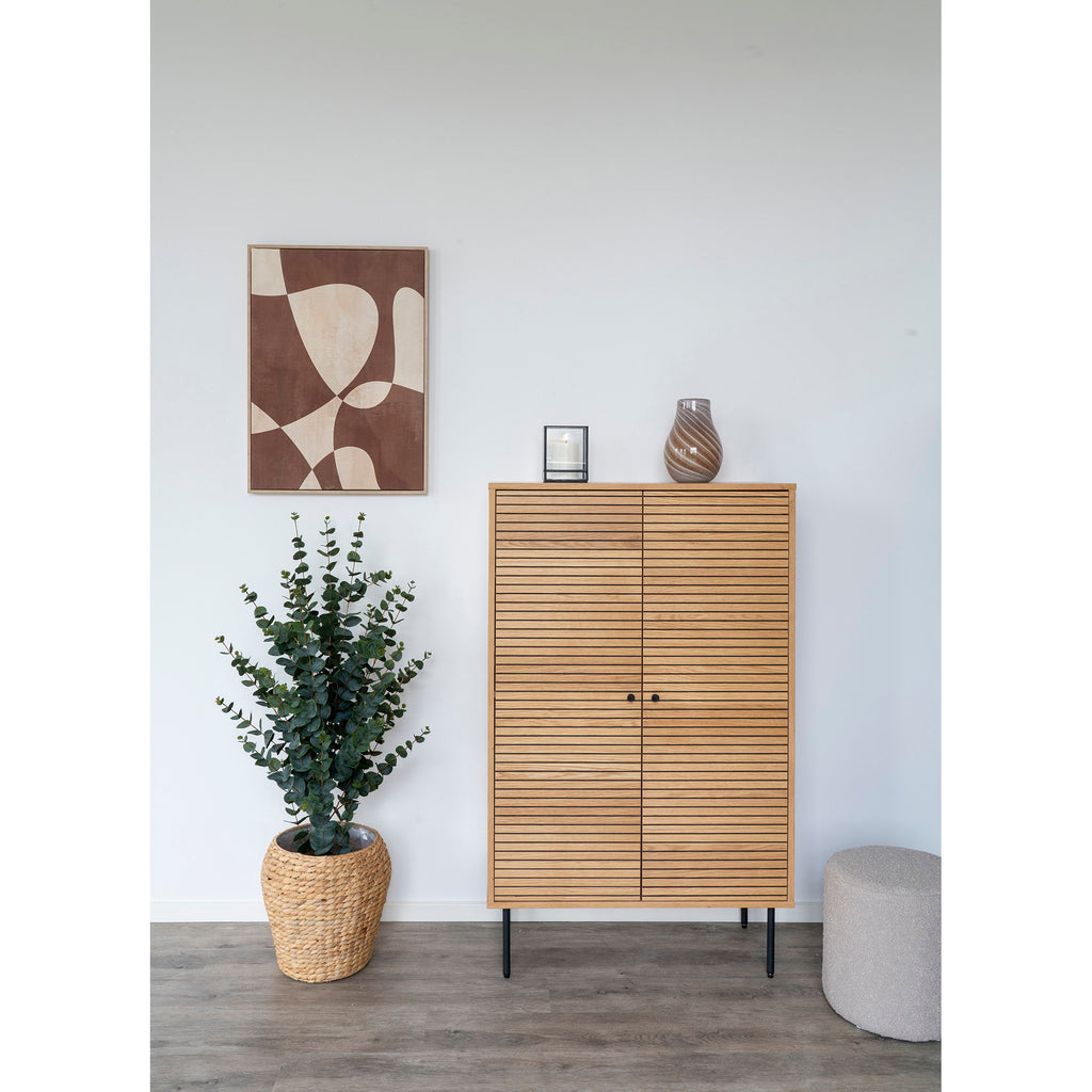 HOUSE NORDIC | CAPE TOWN CANVAS PRINT NO.1 BROWN/BEIGE | WANDDECORATIE