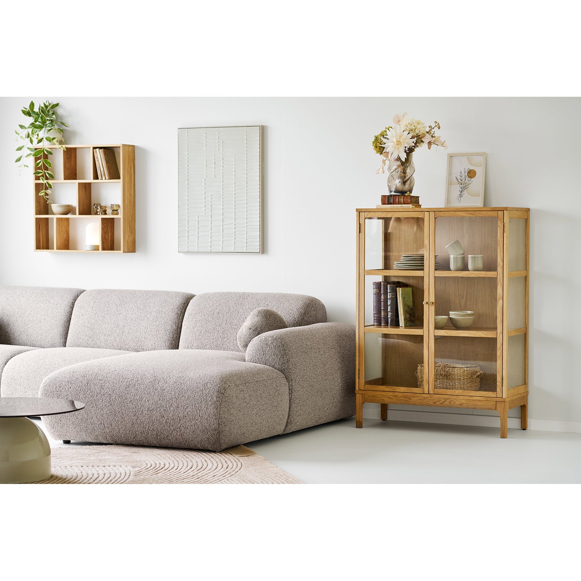 HOUSE NORDIC | ENA RELIEF WANDDECORATIE | BEIGE