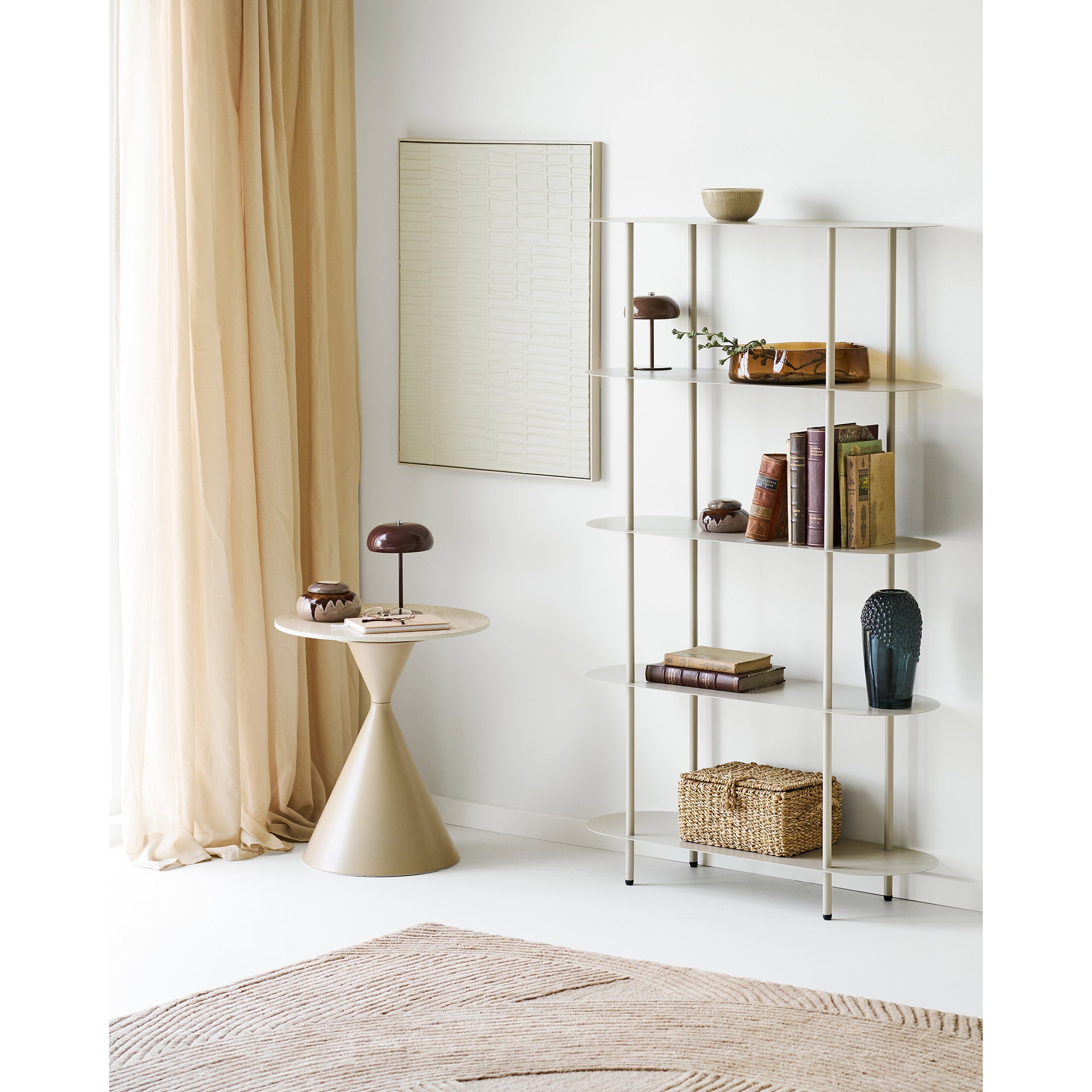 HOUSE NORDIC | ENA RELIEF WANDDECORATIE | BEIGE