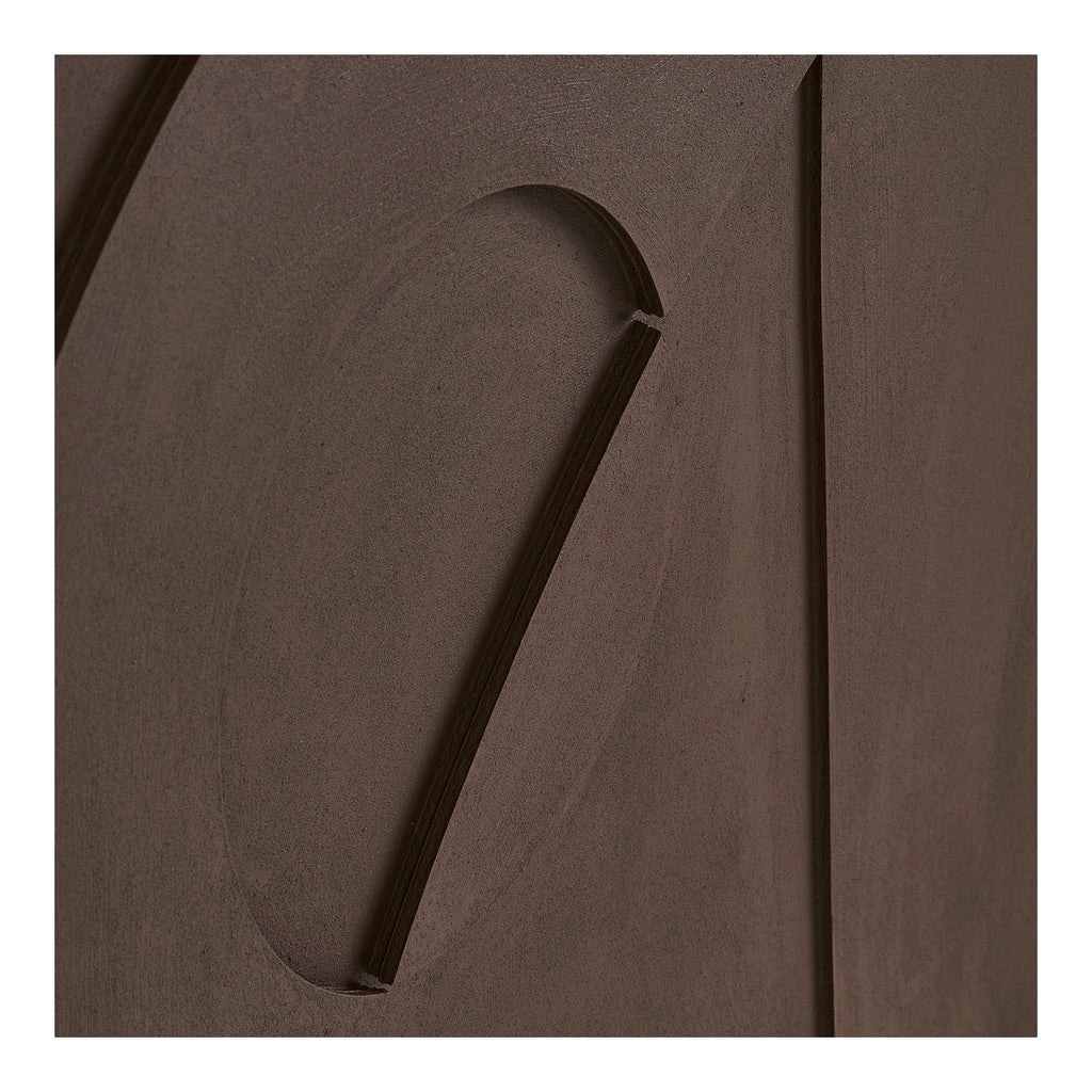 Isabella Relief Wall Decoration - Relief wall decoration, brown, No.2 60x90 cm