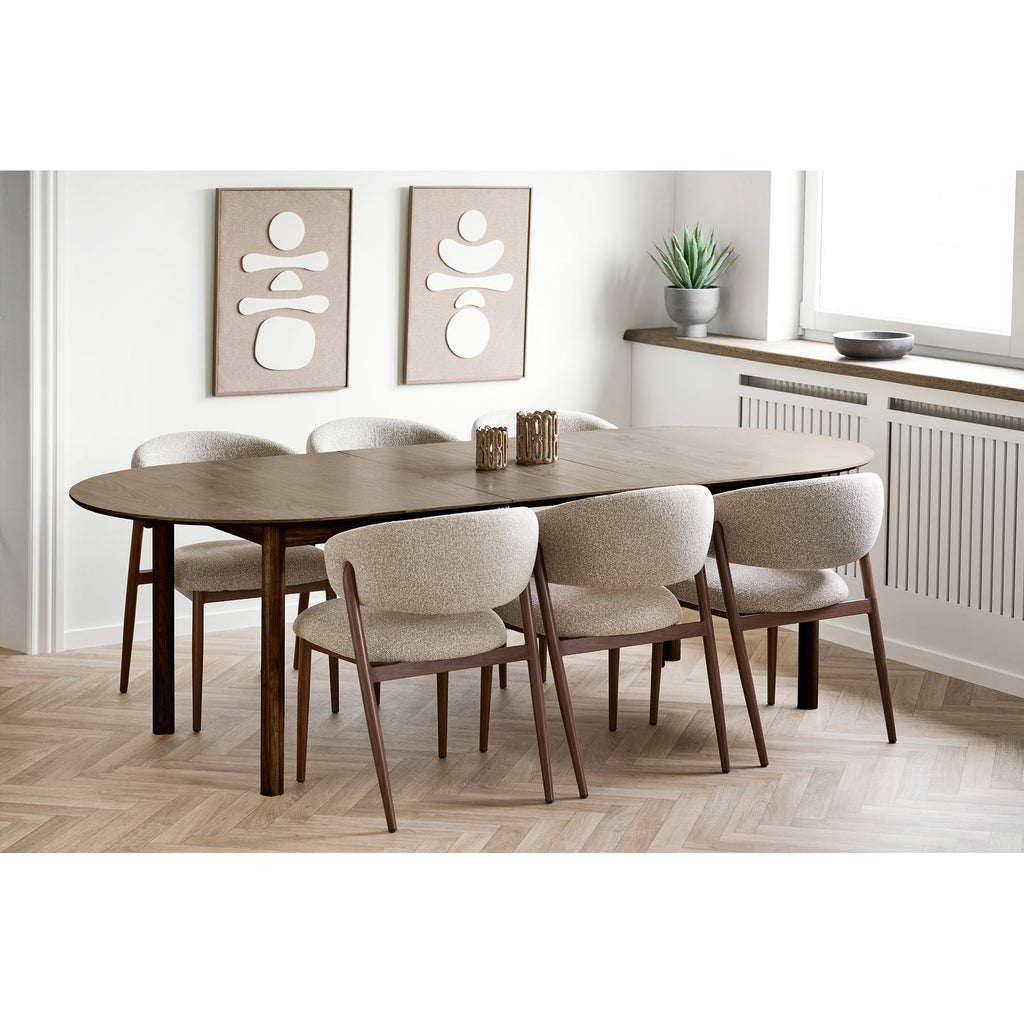 HOUSE NORDIC | DIVA RELIEF WANDDECORATIE | BRUIN/BEIGE NO.2 (50x70 CM)