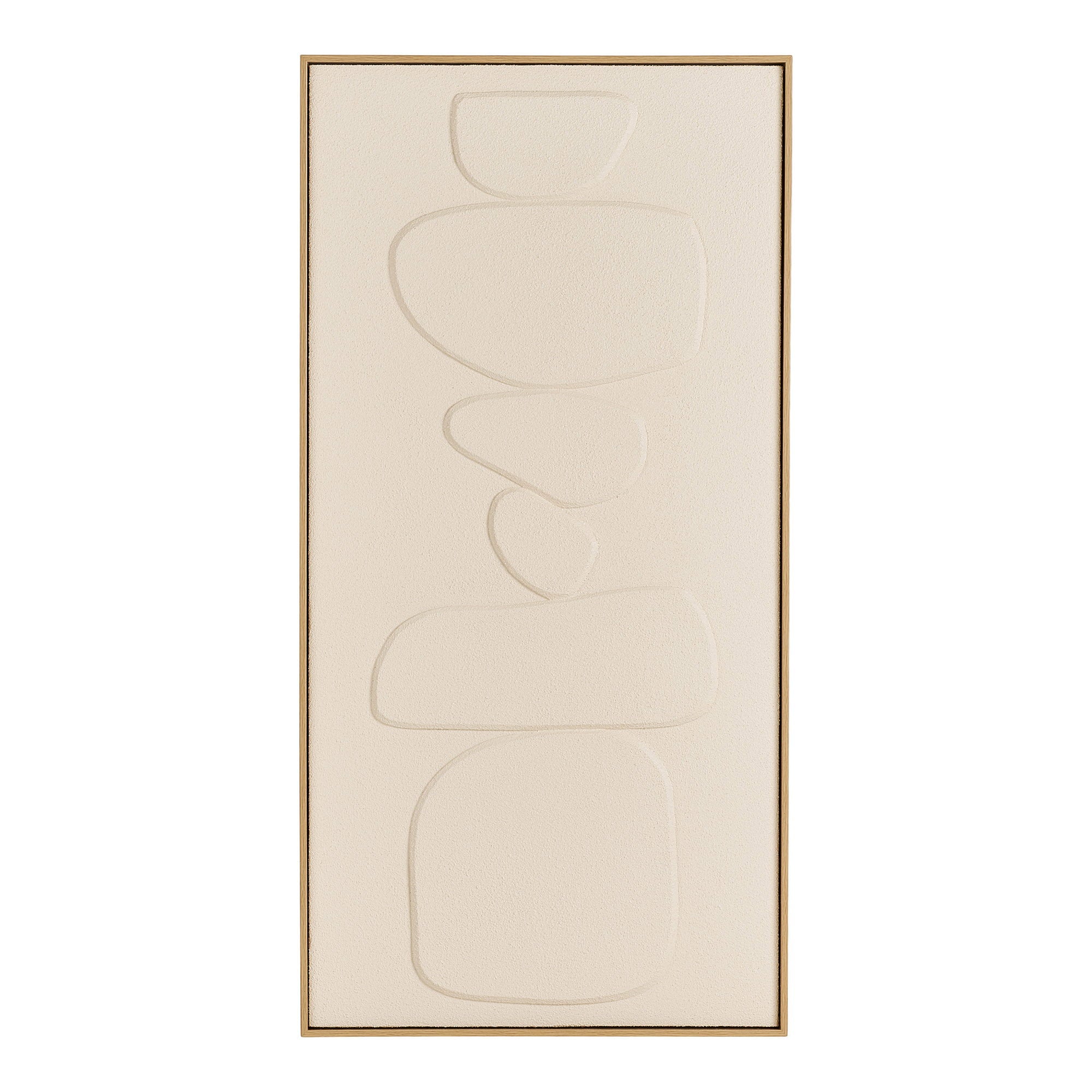 HOUSE NORDIC | VICTORIA RELIEF WANDDECORATIE | BEIGE NO.1 (60x120 CM)