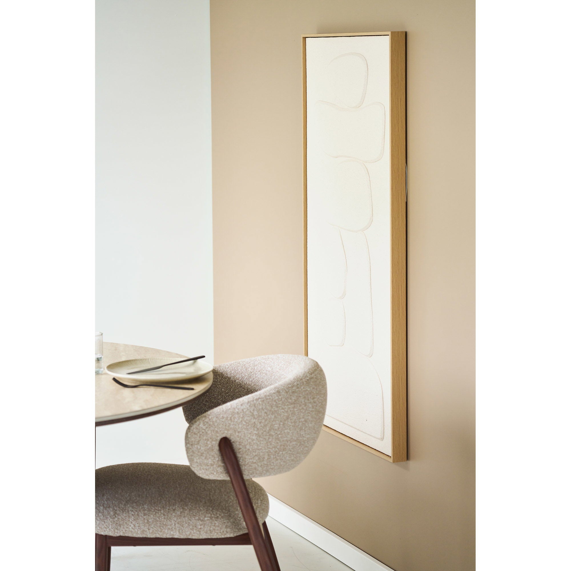 HOUSE NORDIC | VICTORIA RELIEF WANDDECORATIE | BEIGE NO.2 (60x120 CM)