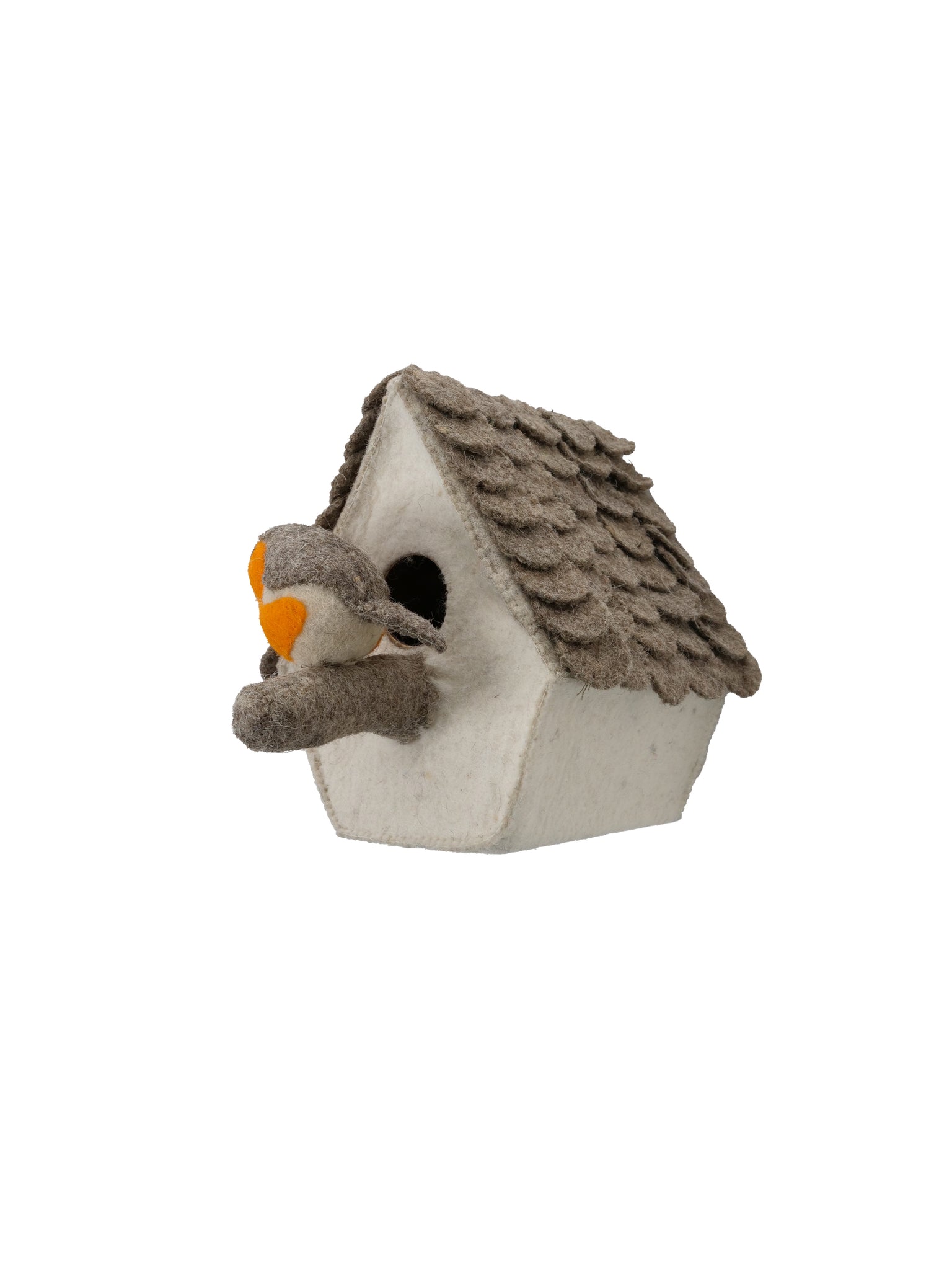 -KidsDepot vilten vogelhuisje kinderkamer wanddecoratie zacht design slinger