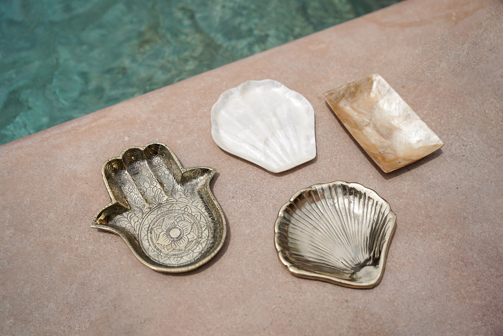 HIPPIE MONKEY | THE SEA SHELL PLATE | WIT