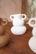 HIPPIE MONKEY | TERRACOTTA VAAS - THE BOLA BOLA | WIT