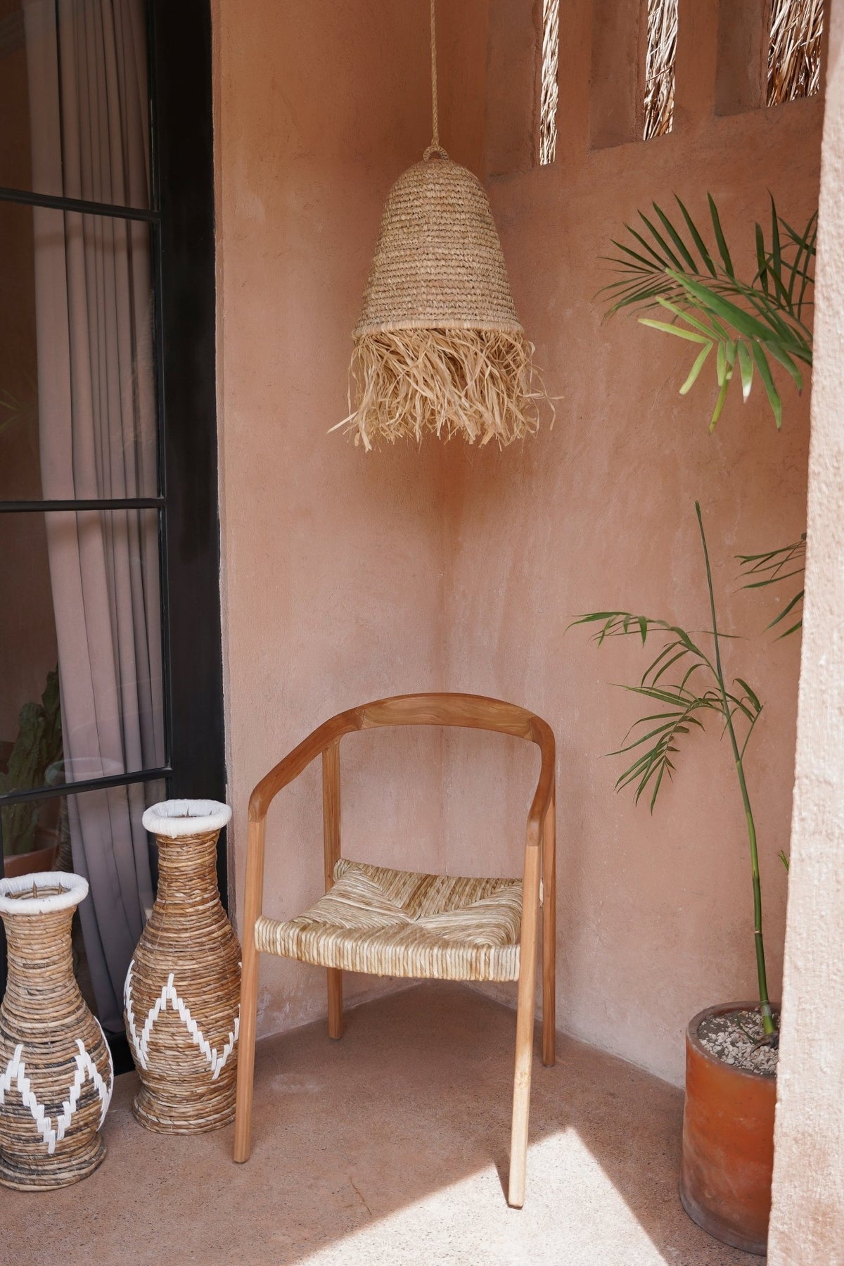 HIPPIE MONKEY | GEVLOCHTEN LAMP | THE CALA BASSA