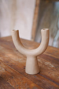 HIPPIE MONKEY | TERRACOTTA KANDELAAR THE POHON | BRUIN