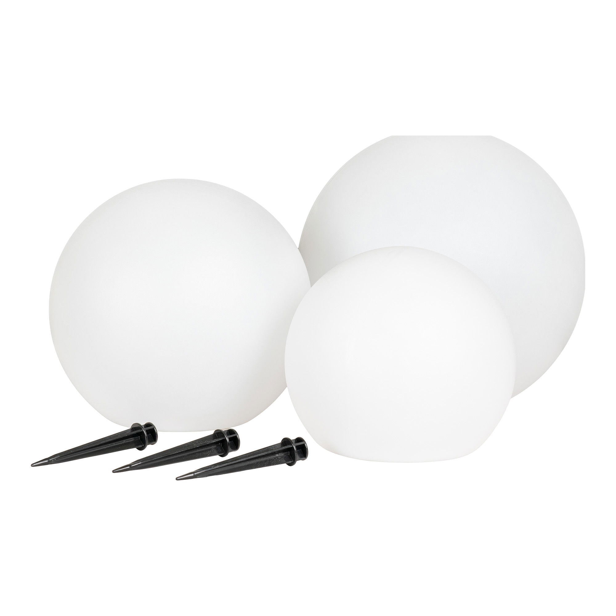 HOUSE NORDIC | LIFTON TUINLAMPEN (SET OF 3) | WIT
