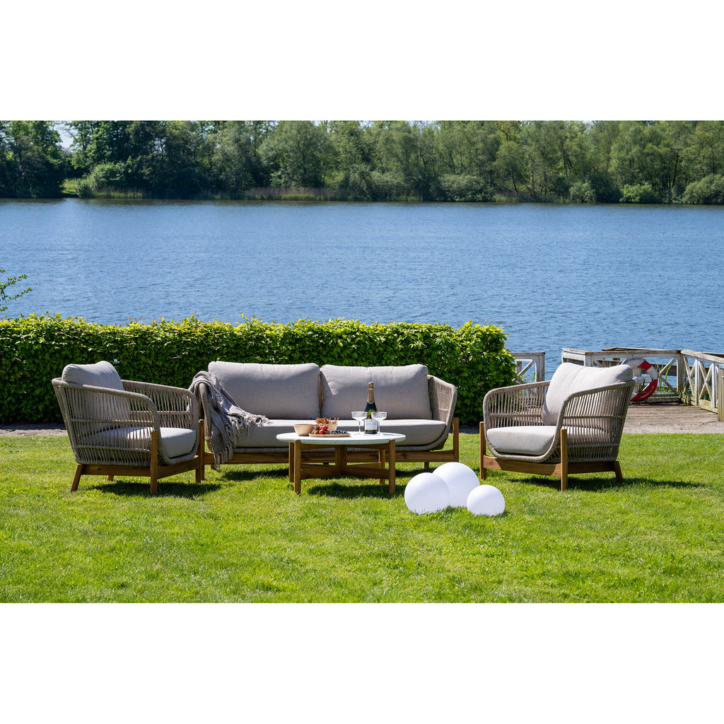 HOUSE NORDIC | LIFTON TUINLAMPEN (SET OF 3) | WIT