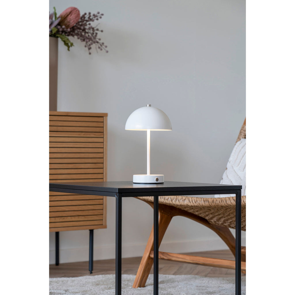 HOUSE NORDIC | TAFELLAMP OPLAADBAAR | WIT