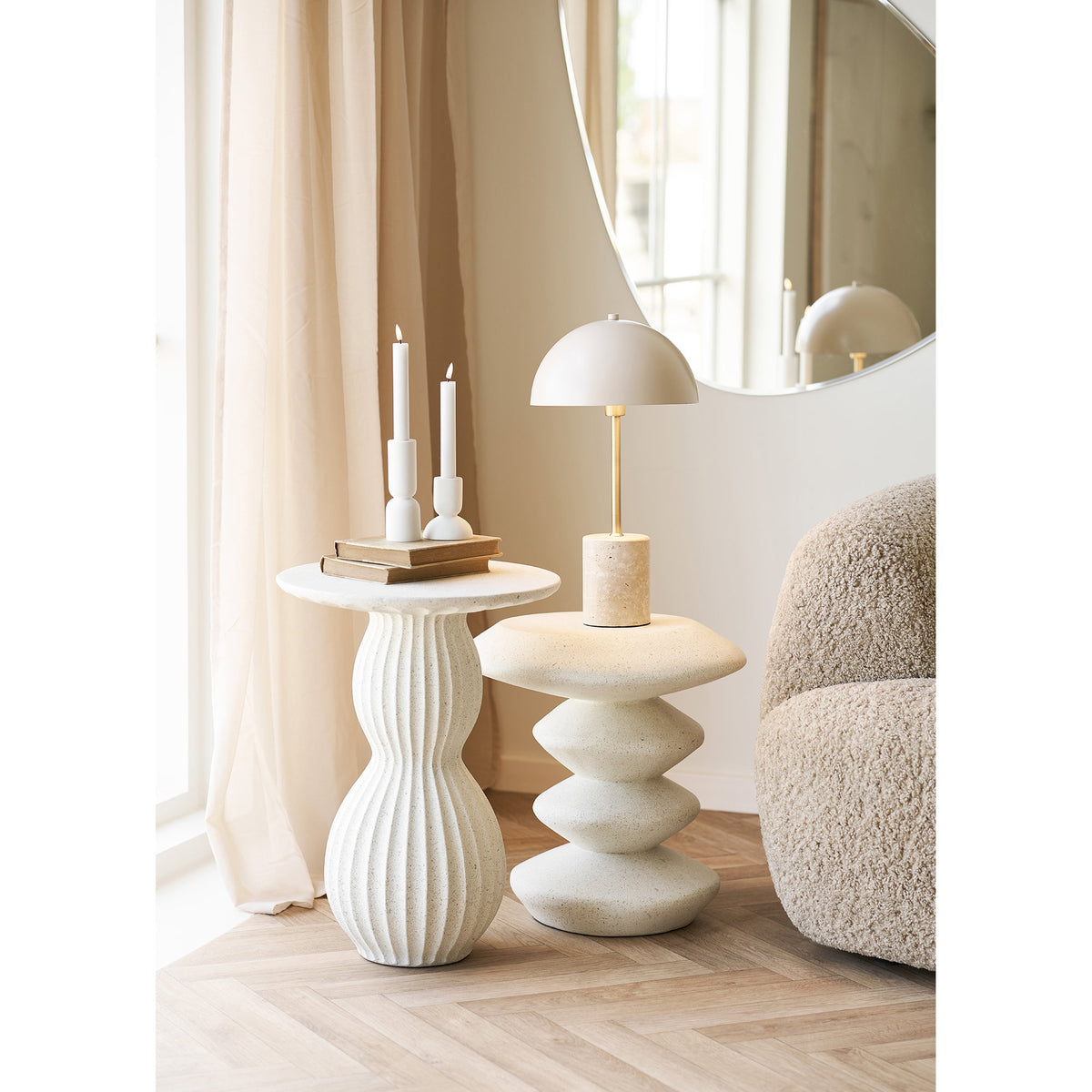 HOUSE NORDIC | TAFELLAMP SHEFFIELD | BEIGE