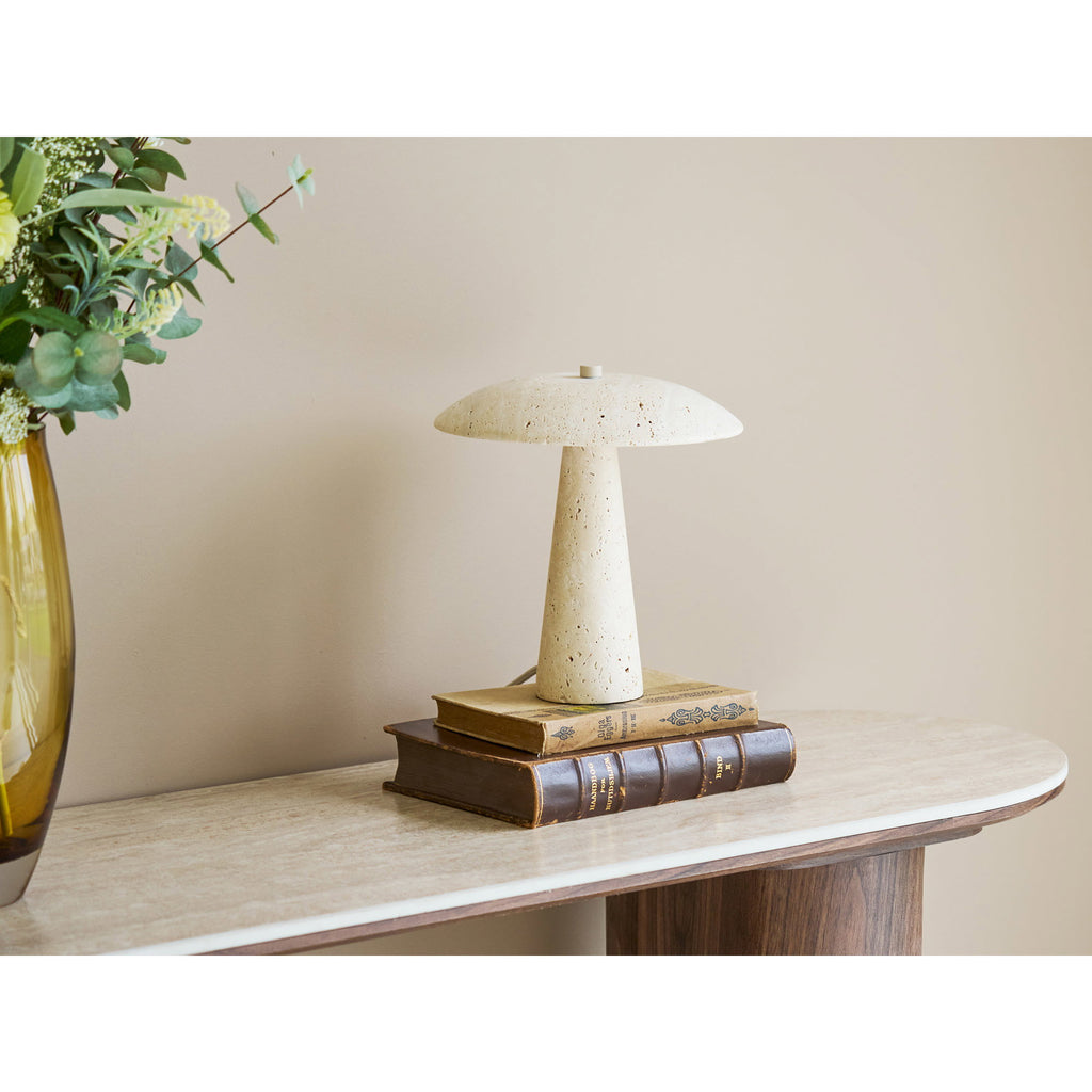 HOUSE NORDIC | CONSETT TAFELLAMP | TRAVERTINE
