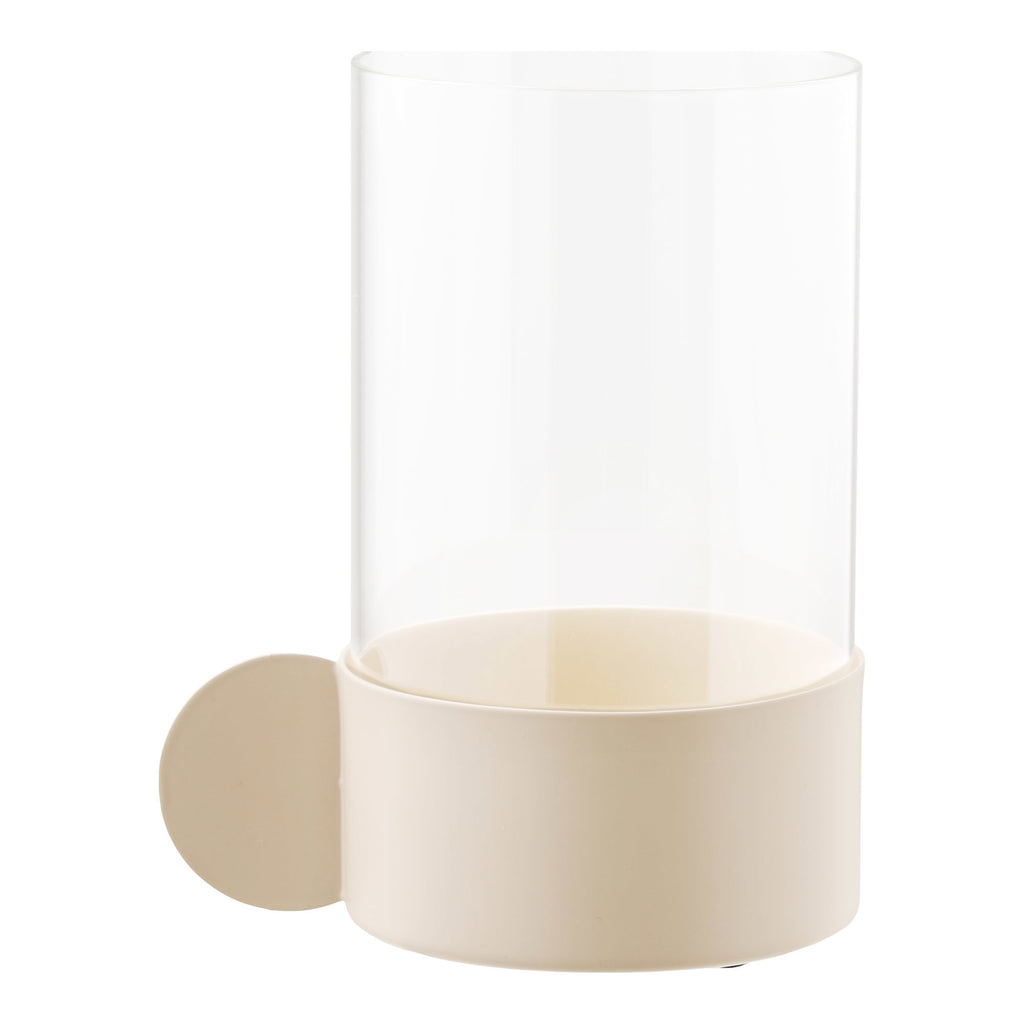 HOUSE NORDIC | HURRICANE CANDLE HOLDER | BEIGE (10x13,5x16,5 CM)