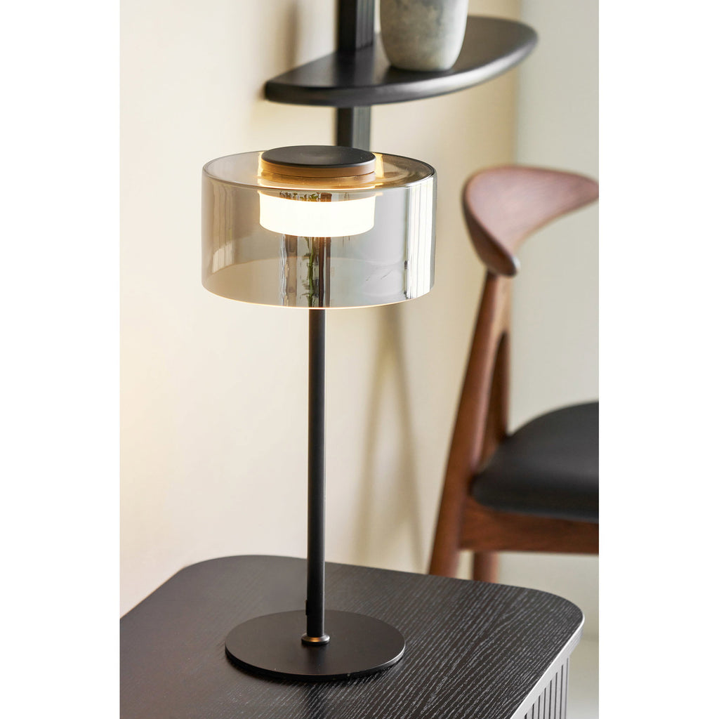 HOUSE NORDIC | CHOLET TABLE LAMP | ZWART/TRANSPARANT LED