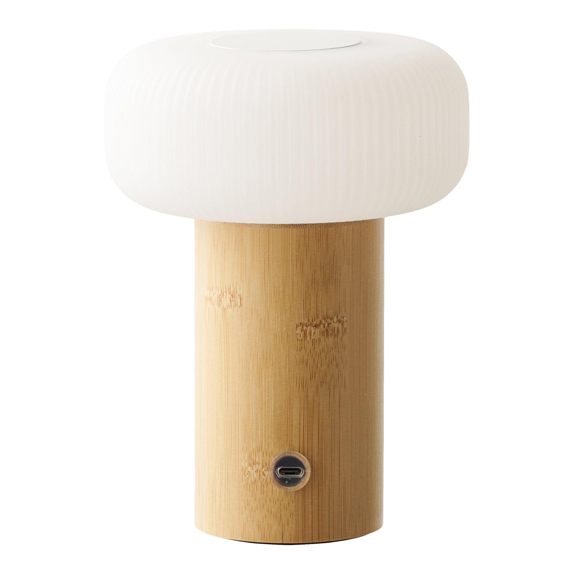 HOUSE NORDIC | STAFFORD TAFELLAMP | OPLAADBAAR + WIT (13,5x13,5x18 CM)