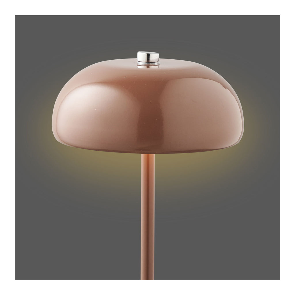 HOUSE NORDIC | TAFELLAMP MARGATE OPLAADBAAR 18CM | BRUIN