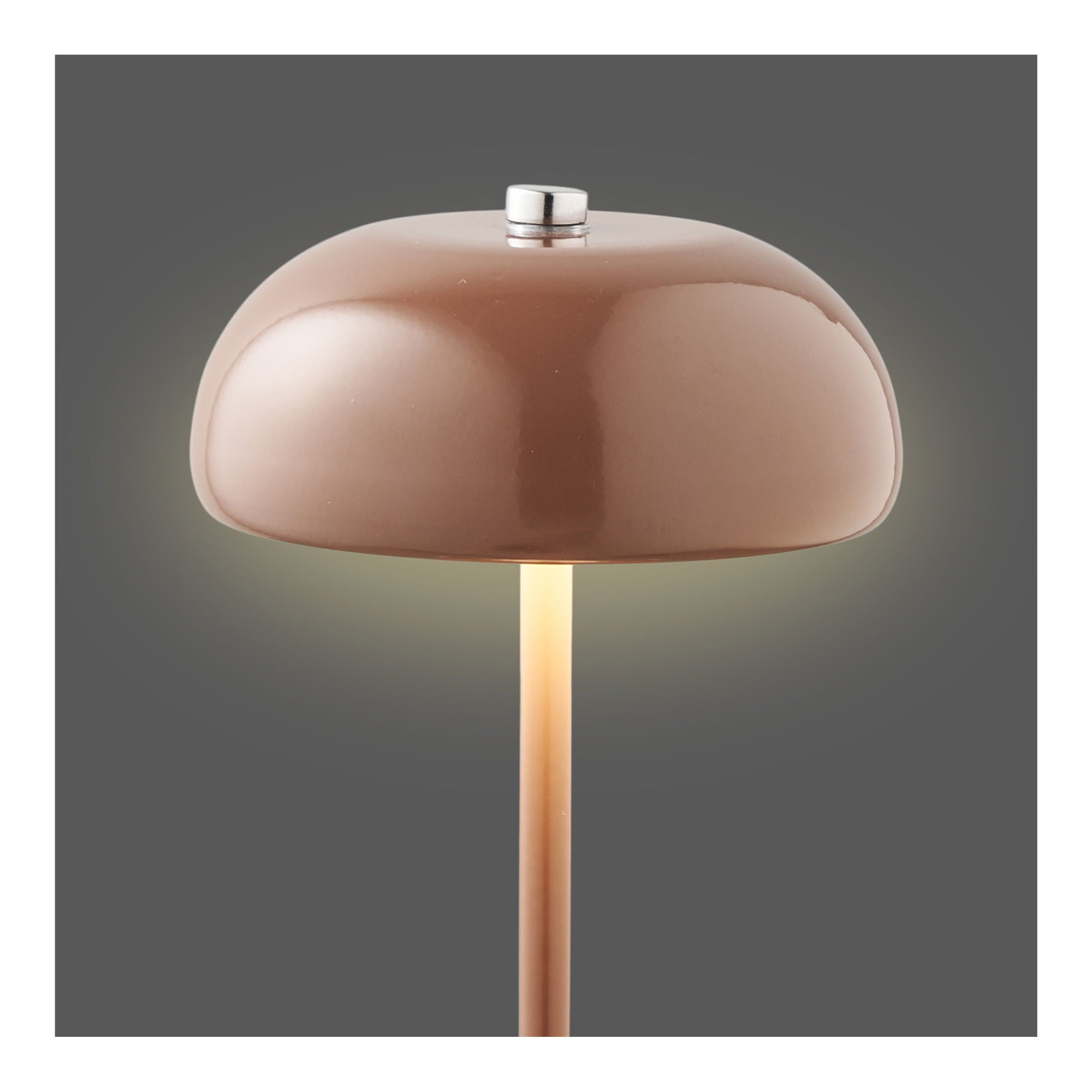 HOUSE NORDIC | TAFELLAMP MARGATE OPLAADBAAR 18CM | BRUIN