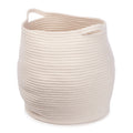 KIDSDEPOT | OPBERGMAND KWANDO | WIT KATOEN (38X38X34 CM)