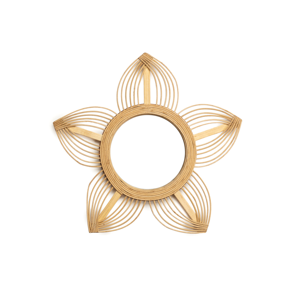 KIDSDEPOT | WANDSPIEGEL MILA | NATUREL ROTAN