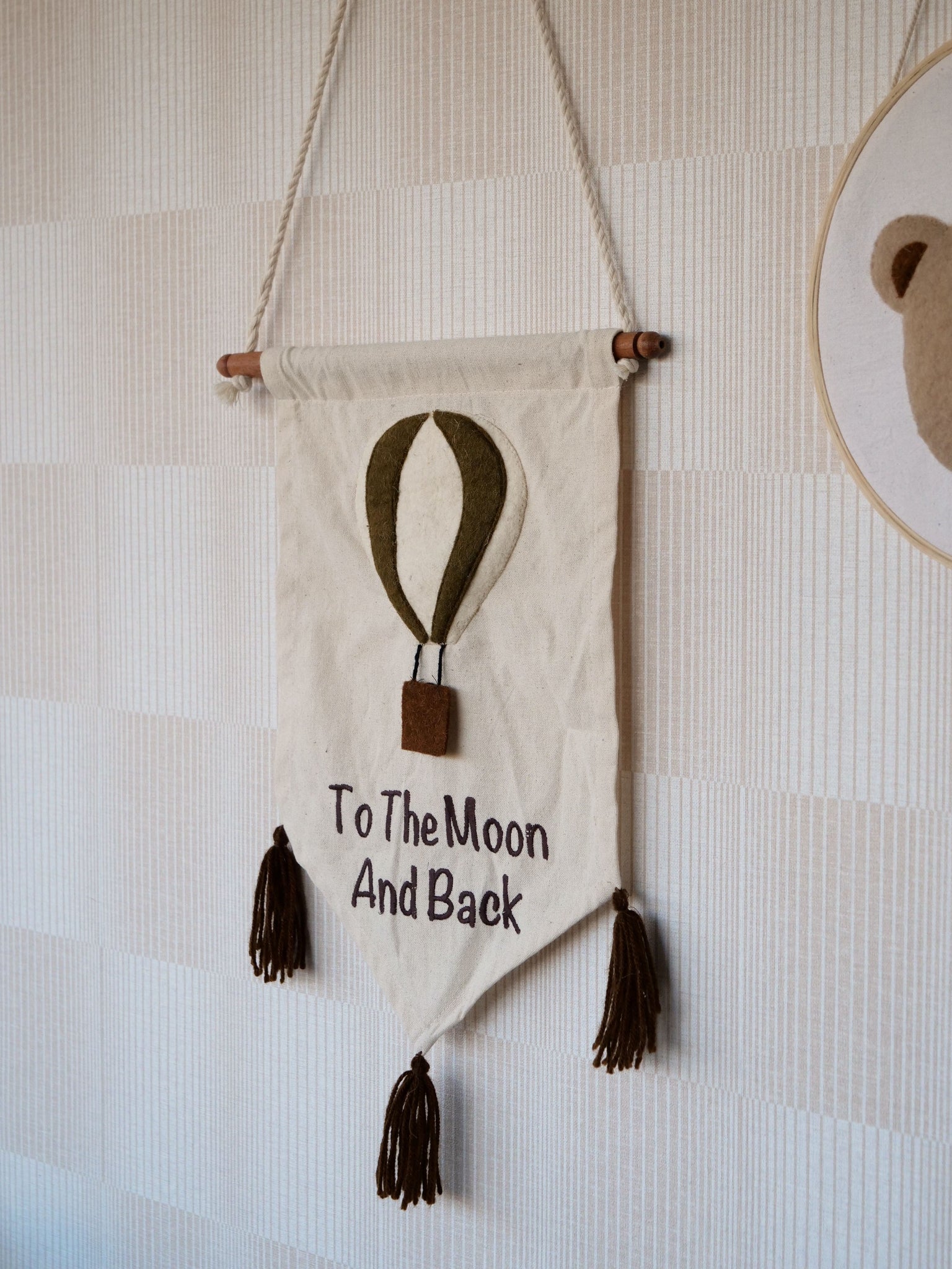 KIDS DEPOT | WANDHANGER BALLOON | TAUPE